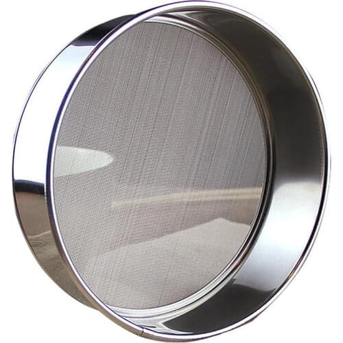 40/60Mesh Standard Sifters Shakers Kitchen Flour Powder Filter Screen Soil Strainer Round 304 Stainless Steel Lab Sieve Aperture