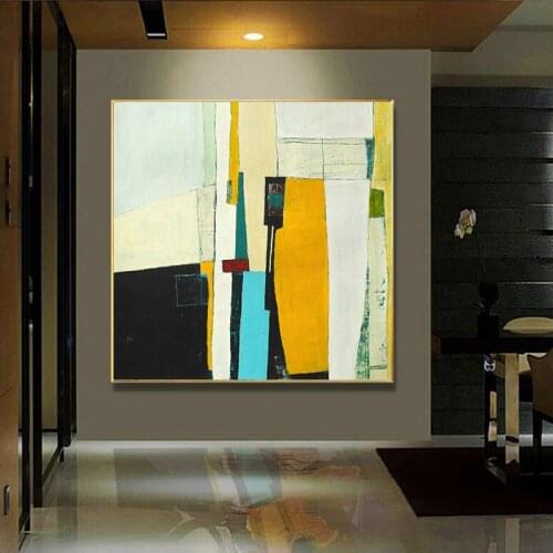Modern abstract geometry posters canvas pachira macrocarpa Home decoration Jinpo paintingt No frame Canvas Printings colourful