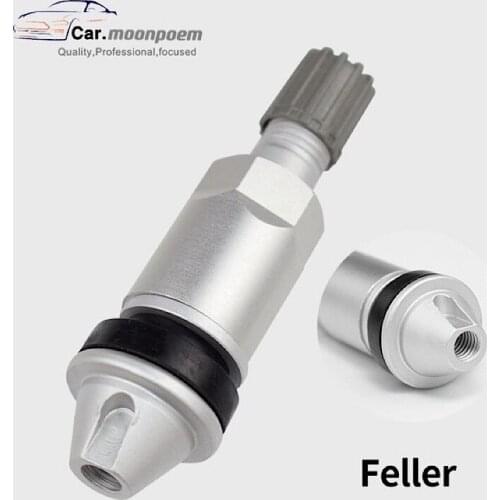TPMS-08 Tire Valve For Feller Aluminum TPMS Tire Pressure Sensor Valves Replacement More Durable and Better Quality