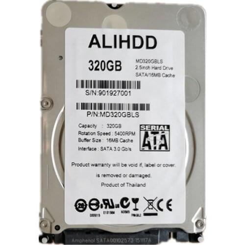 320GB SATA 2.5inch 5400RPM 16M Internal Hard Disk Drive For Laptop Notebook Warranty for 1-year