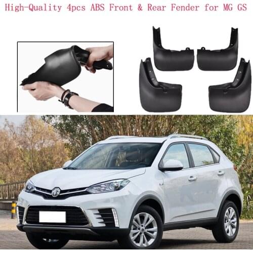 High-Quality 4pcs ABS Front & Rear Fender for MG GS Car Mud Flaps Splash Guard Mudguard Mudflaps Accessories