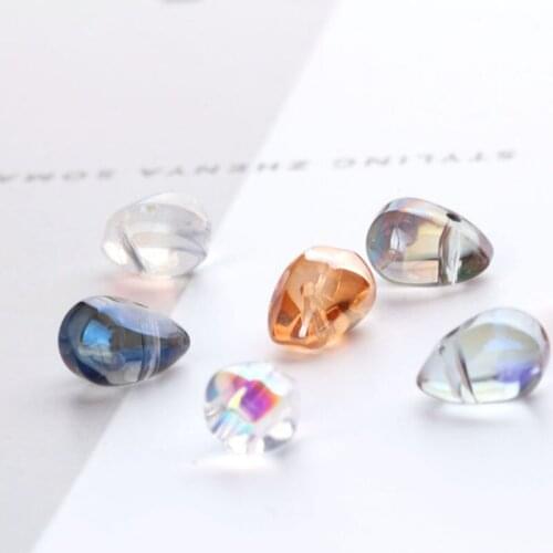 10pcs Tears Statement Earrings for Women Item Bracelet Diy Jewelry Accessories Korean Fashion Ab Color Drops Beads Tears Mermaid