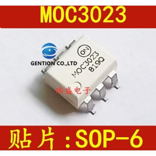 20PCS Decoupling MOC3023M SOP-6 MOC3023 densities MOC3023SRM in stock 100% new and original