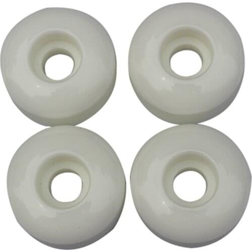 4Pcs Skateboard Wheels Longboard 100A Low Noise Wear-Resisting Road Field Street Skating 70% Springback 55X32Mm