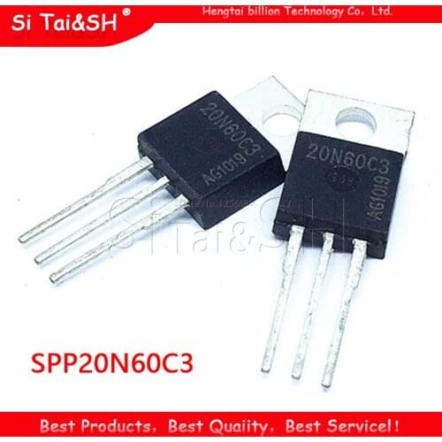 5PCS SPP20N60C3 TO220 20N60C3 TO-220 SPP20N60 new and original IC