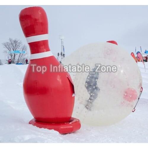 Free Shipping 6 feet/1.8meter Height a lot Inflatable Bowling Ball,Giant Bowling Ball Game,Human Zorb Bowling Game