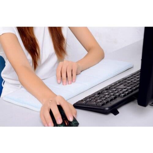 Free Shipping Elbow pads slow rebound memory cotton wrist support pad hand pad small mats carpet computer keyboard pad