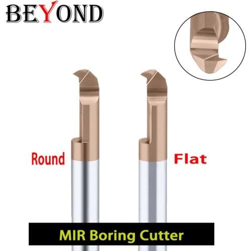 BEYOND MIR CNC Micro-Path Boring Cutter Tungsten Steel Central Hole Cutter Small Bore Turning Tool Carbide Machining