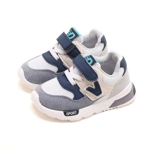 Spring Autumn Kids Shoes Baby Boys Girls Childrens Casual Sneakers Breathable Soft Anti-Slip Running Sports Shoes Size 21-30 D2