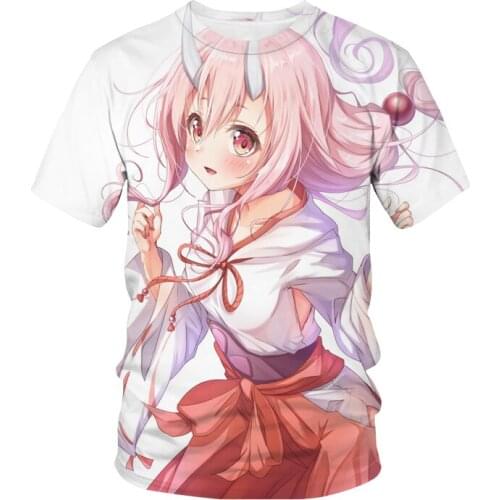 Anime That Time I Got Reincarnated as a Slime 3D Print T-Shirt Cartoon Tensei Shitara Slime Datta Ken Men Women Trendy T Shirt
