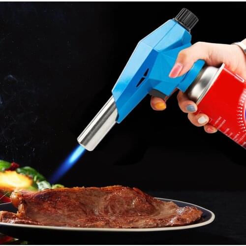 Cooking Flame Tool Crafts Barbecue Professional Accessories Multi-Function Portable Cassette Spray Gun Head Launcher Welding