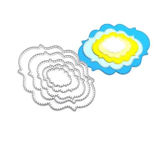 Julyarts Diamond Rings Metal Dies Cutting Craft Dies for Scrapbooking Craft Dies Decor Greeting Card