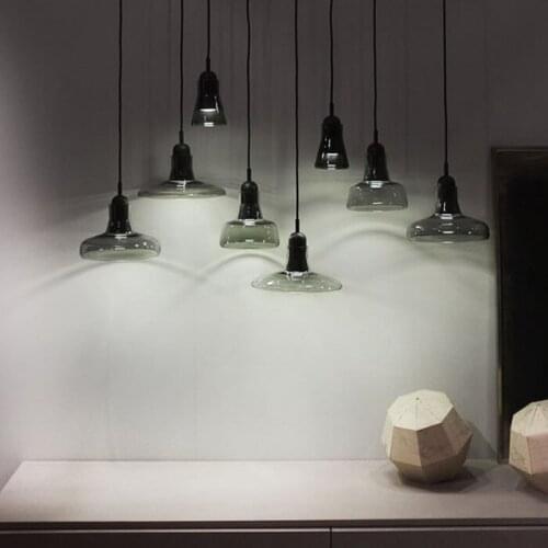 Luminaria industrial lamp glass ball living room LED pendant lights luminaire suspendu