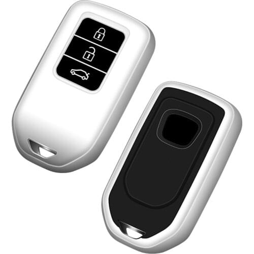 New TPU Car Remote Key Case Cover For Honda Civic Accord City Pilot Fit CRV CR-V Jade Odyssey HRV Protect Shell Fob Accessories