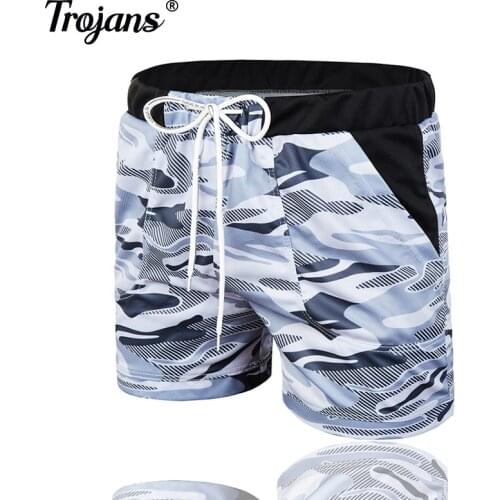 2021 New Arrivals Men Swimwear Plus Size Fashion Printed Swimsuit Male High Quality Elastic Swim Trunks Summer Size S-XXXL