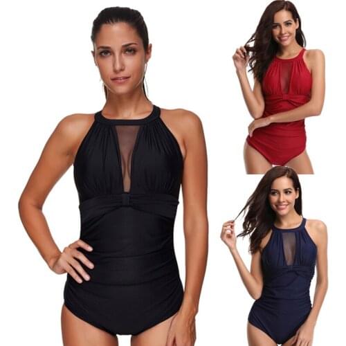 Sexy Beach Wear One Piece Women Summer Swimming Suit for Women Bathing Suit Swimsuit Swimwear Clothes Bikini 2019 Plus Size XXXL