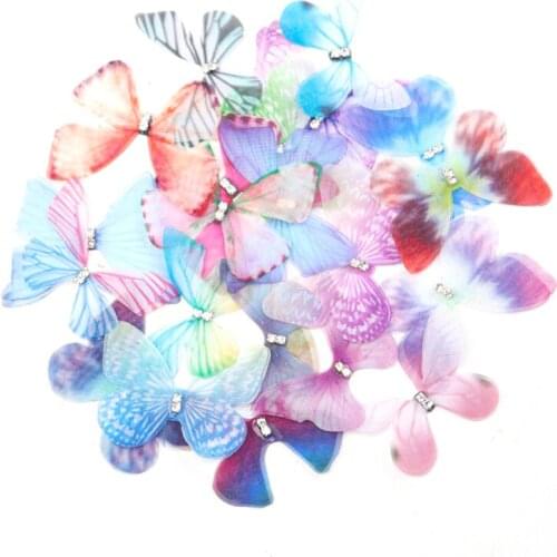 Mixed Color Pretty Butterfly Flower Christmas DIY Child Clothes Sewing Buttons Crafts Scrapbooking Accessories Cake Decoration