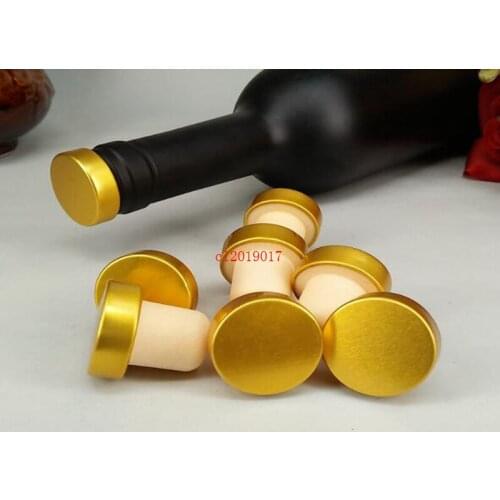 T-shape Wine Stopper Silicone Plug Cork Bottle Stopper Red Wine Cork Bottle Plug Bar Tool Sealing Cap Corks For Beer