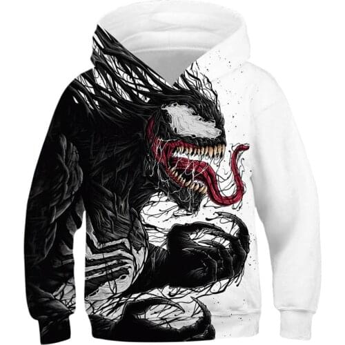 3D Printed Movie Hoodies Kids Casual Teen Girls Boys Hooded Sweatshirts Long Sleeve Autumn Winter Kids Clothes Pullovers