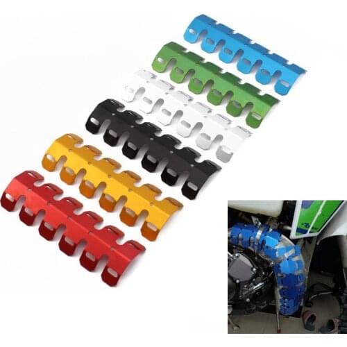 Universal Fit 6color Motorcycle Exhaust Muffler Pipe Protector Heat Shield Cover For Suzuki Hayabusa GSR 600/750 GSXR Bandit 600