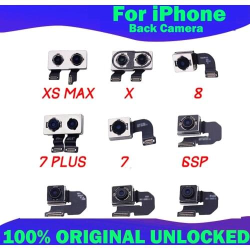 Rear Back Camera For iPhone SE 6 6 Plus 6S 6S Plus 7 7 Plus 8 8 Plus X XS XR XS Max Good Working Rear Back Camera