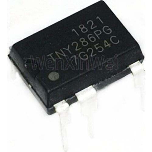 10PCS/LOT TNY286PG DIP-7 TNY286 DIP7 Power Management Chip IC