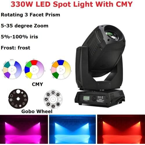 330W LED Lyre Moving Head Light Wash Zoom Spot LED Light Party Light Professional Lighting Dj Equipments Stage Light Night Club