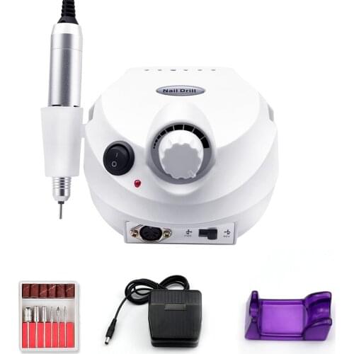 Electric Nail Drill Machine 35000/20000 RPM Nail Cutter Bit Manicure Pedicure Kit Acrylic Nail File Drill Art Equipment Tools