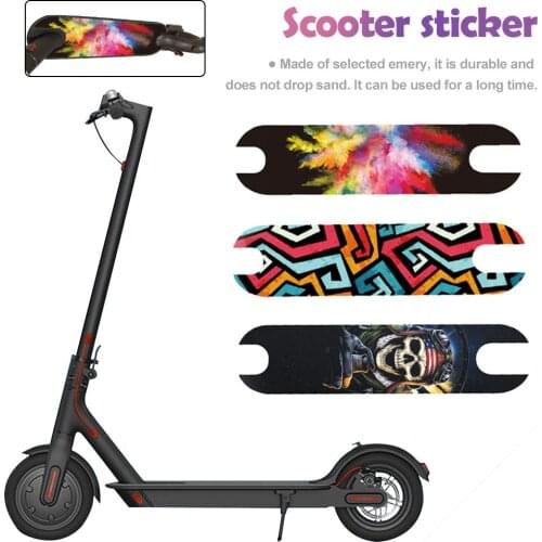 ForXiaomi M365 Scooter Sticker Pedal Matte Mat Sticker Electric Scooter Tags Decals Decoration Protect Fashion Strip Paster