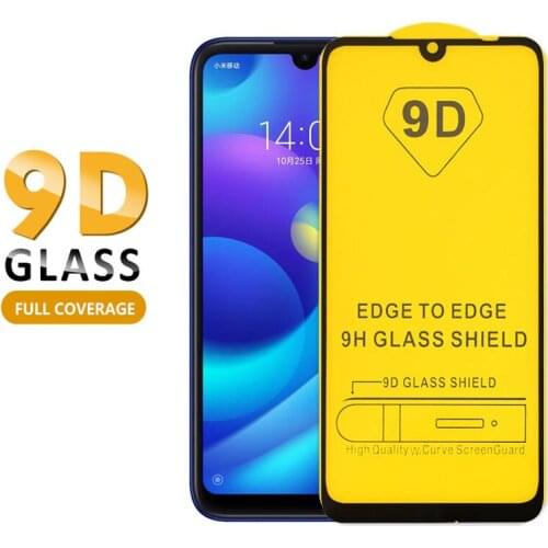 9D Curved Full Cover Screen For Xiaomi Redmi Note 7 Pro Note 6 Redmi 6 Pro Tempered Protective Glass Redmi Note 4X 5 Note Pro