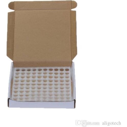 Box 1ml 2ml Amber Mini Glass Bottles Essential Oil Display Vial 1CC 2CC Small Perfume Brown Sample Container Free Shipping