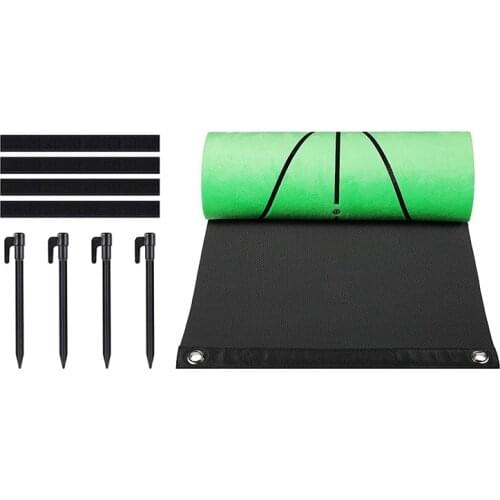 Golf Training Mats, Mini Portable Golf Mat Training Aid Rug for Swing Detection Batting, Game and Gift