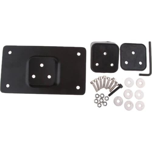 Laydown License Plate Frame Mount for Sportster Dyna