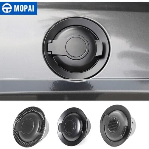 MOPAI Tank Covers for Dodge Challenger 2015+ Car Oil Cap Fuel Tank Cap Cover for Dodge Challenger 2015+ Car Accessories