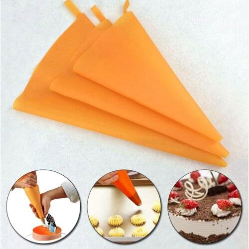Cream Bag Nozzle Candy Bag Silicone Ice Tube Cake Bag Nozzle DIY Cake Decoration Baking Cake Powder Decoration Tool