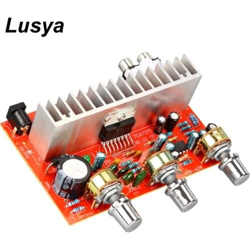 TDA7377 Audio Amplifier Board 40W+40W Dual Channel Stereo Amplificador for 3-6 Inch Bookshelf Speaker DC12V DIY E5-005