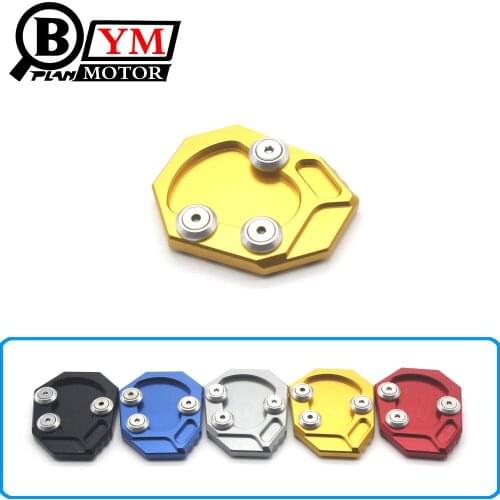 Sale Motorbike Kickstand Foot Side Stand Extension Pad Support Plate For Yamaha YZF R1 2009 2010 2011 2012 2013 2014