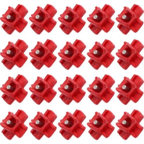 15 Pcs Chicken Feeder Nipples Cross 360 Angle Automatic Water Drinking Dispenser Poultry Supplie Chicken Quail Pigeon Feeder