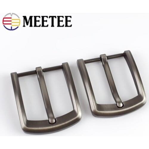 2/5/10pcs 40mm Alloy Mens Belt Buckle High Quality Metal Pin Cowboy Buckles Head DIY Casual Jeans Leather Decor Accessories
