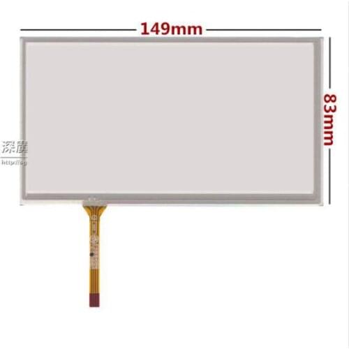 6.1 inch touch screen A061VW01 CLAA061LA0ACW screen 149*83 V0 Huayang caska 149*83