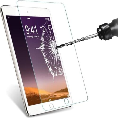 9H Tempered Glass 2.5D Arc Edges Protective Film For iPad 7.9 Inch Mini 1 2 3 4 5 Anti Fingerprint Anti Scratch Screen Protector