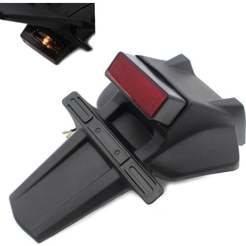 Motorcycle Rear Fender License Number Plate Holder Mudguard For SUZUKI GSXR600 750 2006-2007 K6