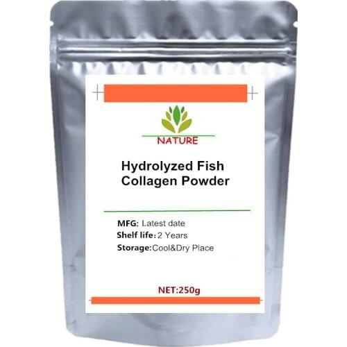 Hydrolyzed Fish Collagen Powder Pure 90% Protein for Healthy Skin Eyes Bone