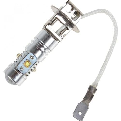 H3 500LM 12V 25W Waterproof High Power Ultra Bright White LED Car Fog Light Auto Fog Lamp bulbs