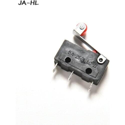 Hot Sale 10PCS 5A Mini Micro Switch 3Pin With Roller Limit Switch AC 125V-250V