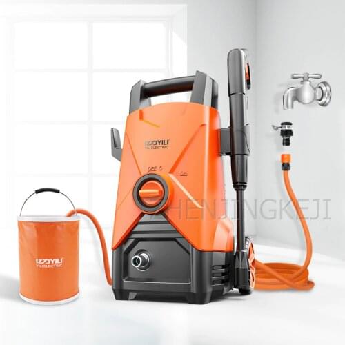 High Pressure Car Washer Home Use High Power 1300W Brushless Induction Motor Car Washer Waterproof Cleaning Equipment Tools