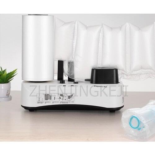 Small Buffer Air Cushion Machine Automatic 220V Sealing Machine Inflatable Packaging Tools Fill The Bubble Bag Tool Bubble Wrap