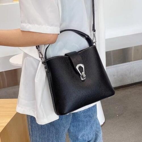 New Fashion Han Edition Leather Laptop Chinese Style Classic Multi-Function Cowhide Womens Handbags High Quality Shoulder Bags