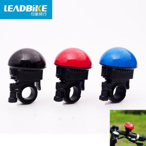 Leadbike New Bicycle Electric Horn UFO Shape Super Loud Bike Alert Bell MTB Road Bike Handlebar Ring Horns Cycling Accessories