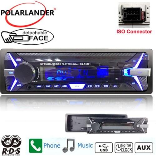 Radio cassette player detachable panel Autoradio FM USB TF card Auto Car radio fast 1 din remote control RDS+ auto tapes